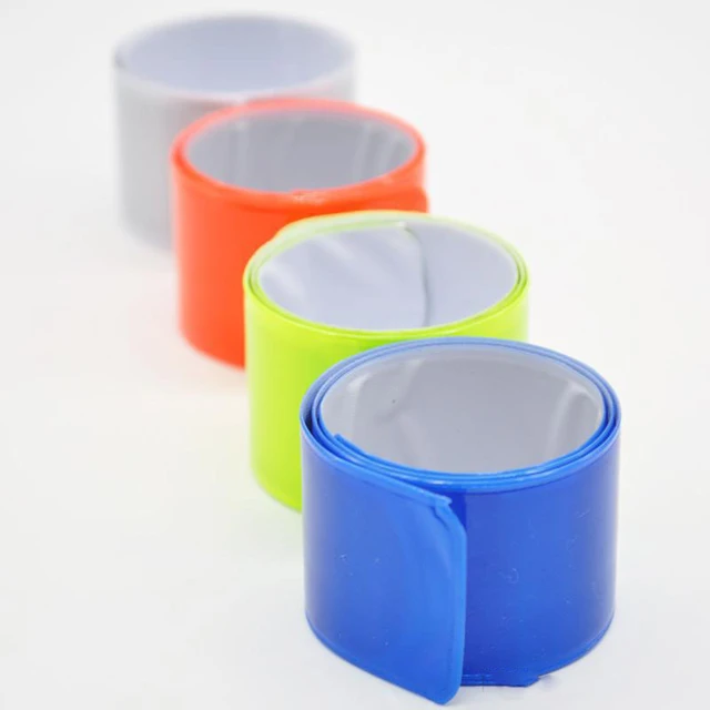 4 Stück reflektierende Bänder Reflektorbänder für Handgelenk, Arm