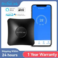 2025 BroadLink RM4 Pro Universal Remote Control RF Controller IR Switch Smart Home Works Alexa Google Assistant