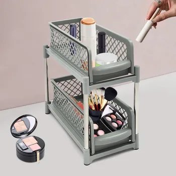 Pull Out Cabinet Organizer, Kitchen Cabinet Drawer, Under Sink Organizer Kitchen Bathroom Storage Organization 4