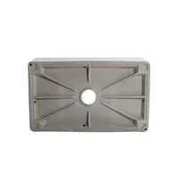 Farmhouse Sink Deep Single Bowl White Ceramic Porcelain Fireclay Apron-Front Kitchen Farm House Sink 4