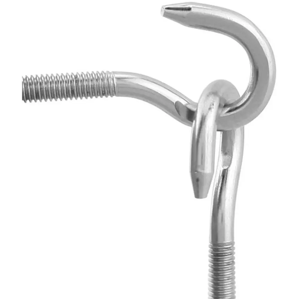 1Pc Suspension Sheep Eye Screw 304 Stainless Steel Fasteners Tools Hanging Hook without Nuts M4 M5 M6 M8 M10 Bolt Ring Hardware stainless steel screws