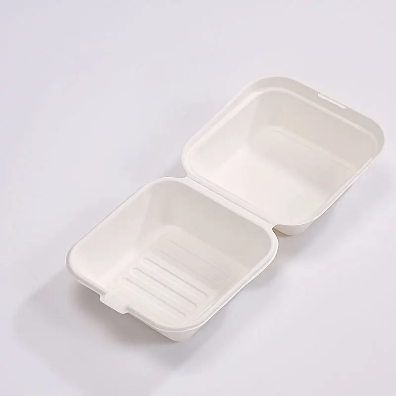 10/50pcs Disposable Bento Food Containers Baking Dessert Cake Bowl packaging Burger Snack Boxes Microwavable Home Lunchbox