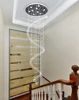Modern Led Chandeliers Light Fixture For Staircase Stair Lights Luxury Hotel Villa Vanity Bedroom Hanging Lamp 2