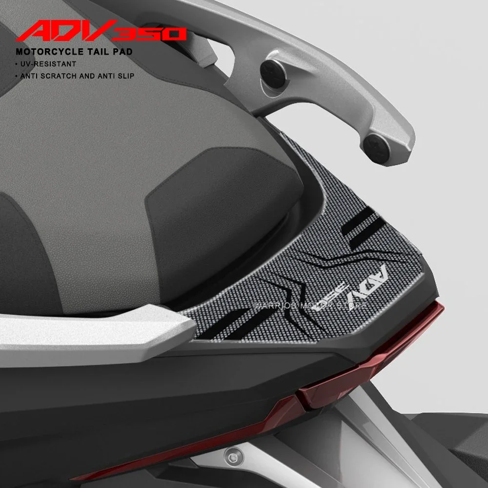 

For HONDA ADV 350 ADV350 2022 2023 Motorcycle Body Sticker Waterproof Decal Sticker 3D Tail Pad Non-slip Decorate Decal
