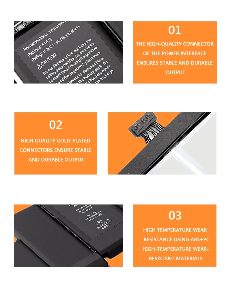 A1618 Battery Apple MacBook Pro 15" Retina A1398 2015 Year 020-00079 MJLQ2LL/A MJLT2LL/A Tools11.36V 99.5