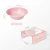 Cat Food Tray Nordic Style Ceramic Bowl Multiple Colors Pet Bowl Cat Water Bowl Cat Food Bowl Acrylic Stand Pet Supplies