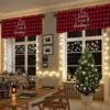 Valances for Windows Kitchen Living Room Small Window Valance Christmas Snowflakes All Hearts Come Home For  Christmas 1 Panel 3