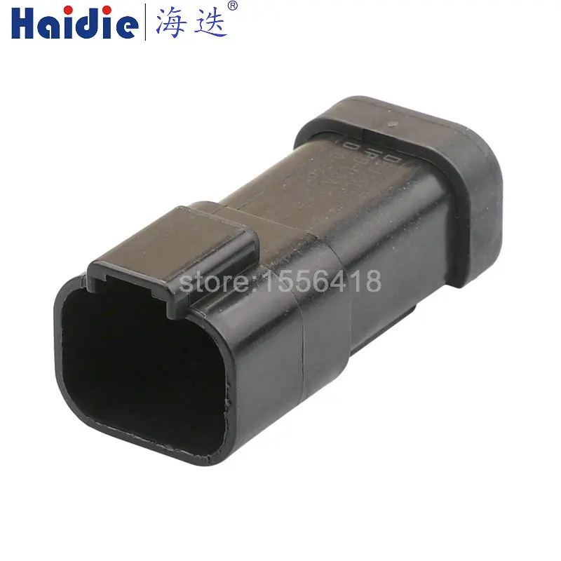 

1-20sets auto 4pin plastic electric plug AT04-4P-EC01BLK waterproof wiring harness cable connector DT04-4P-E005