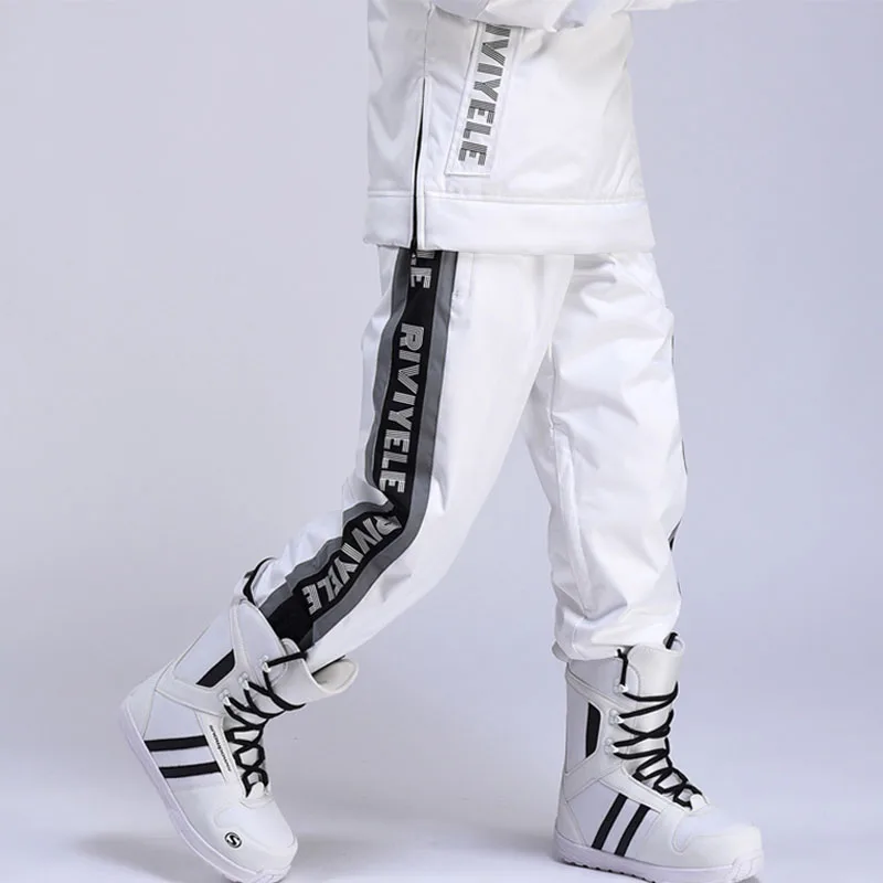 

2022 New Ski Pants Women Snowboard Pants Men Overalls Windproof Waterproof Warm Breathable Thermal Winter Trousers Snow Clothes