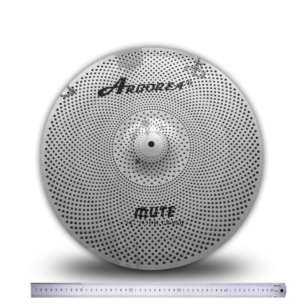 Arborea Sliver Low Volume Cymbal Set 13 inch Hi-Hat+16 inch Crash+20 Ride