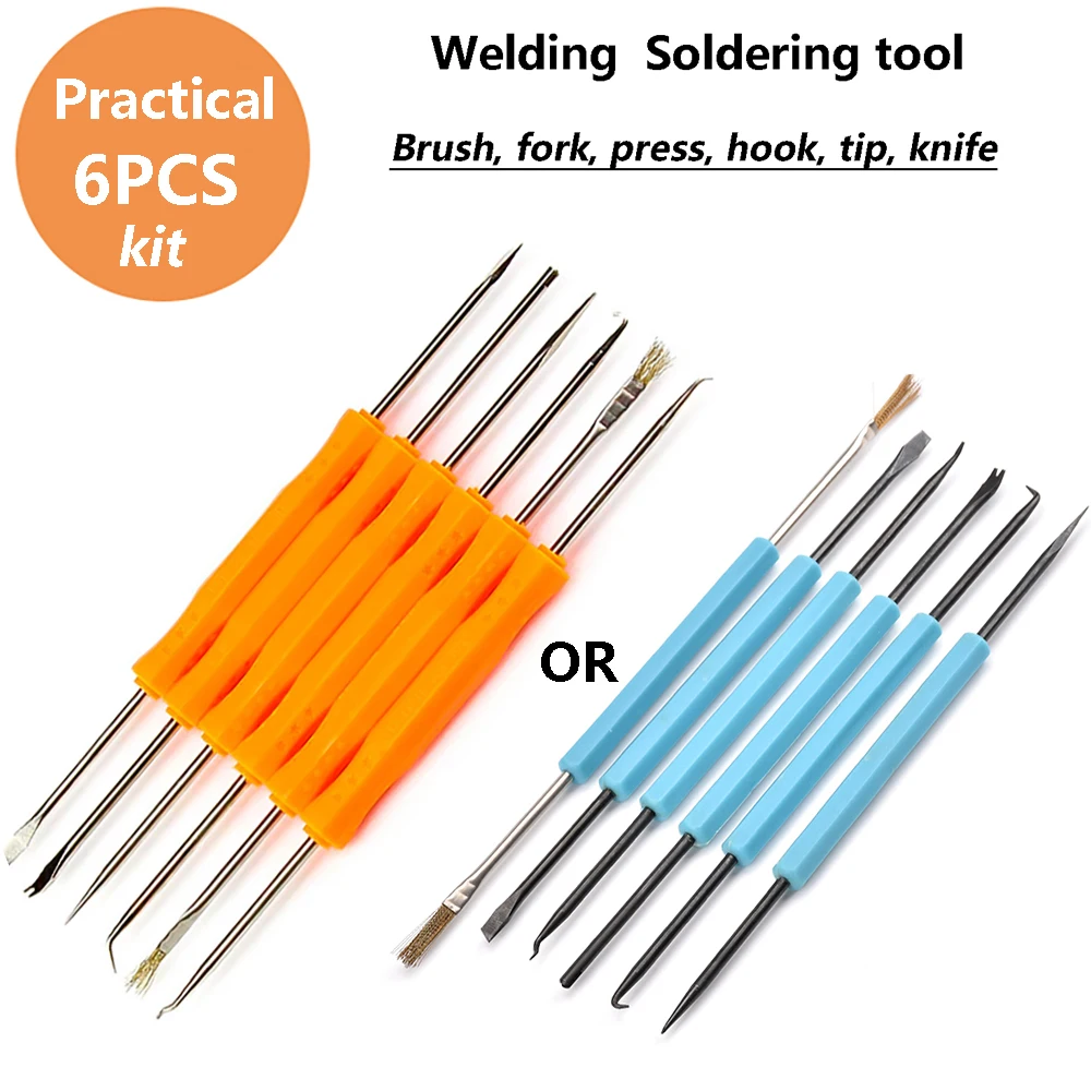 thumbnail image 2 of 6-Piece Soldering Assist Tool Kit - PCB Cleaning & Electronic Component Welding Tools 2 of 12