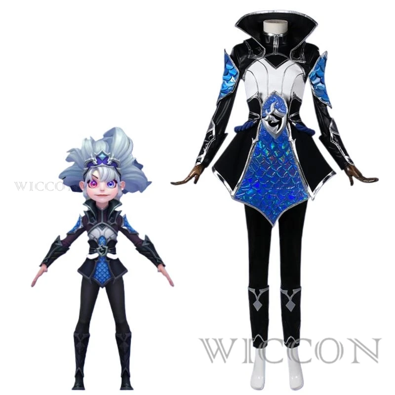 

Anime Game LOL Zoe Battle Cosplay Costume Suit Gorgeous Uniform Cosplay Costume Halloween Carnival Party Role Play Outfit Women