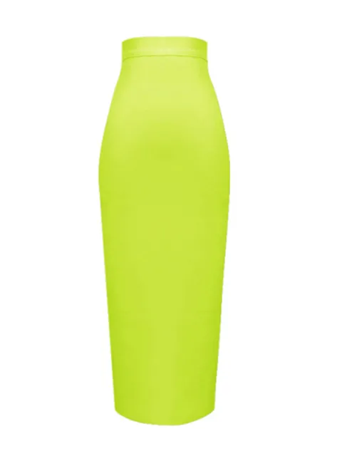 Облегающая женская юбка-карандаш ниже колен, в наличии разные цвета 3