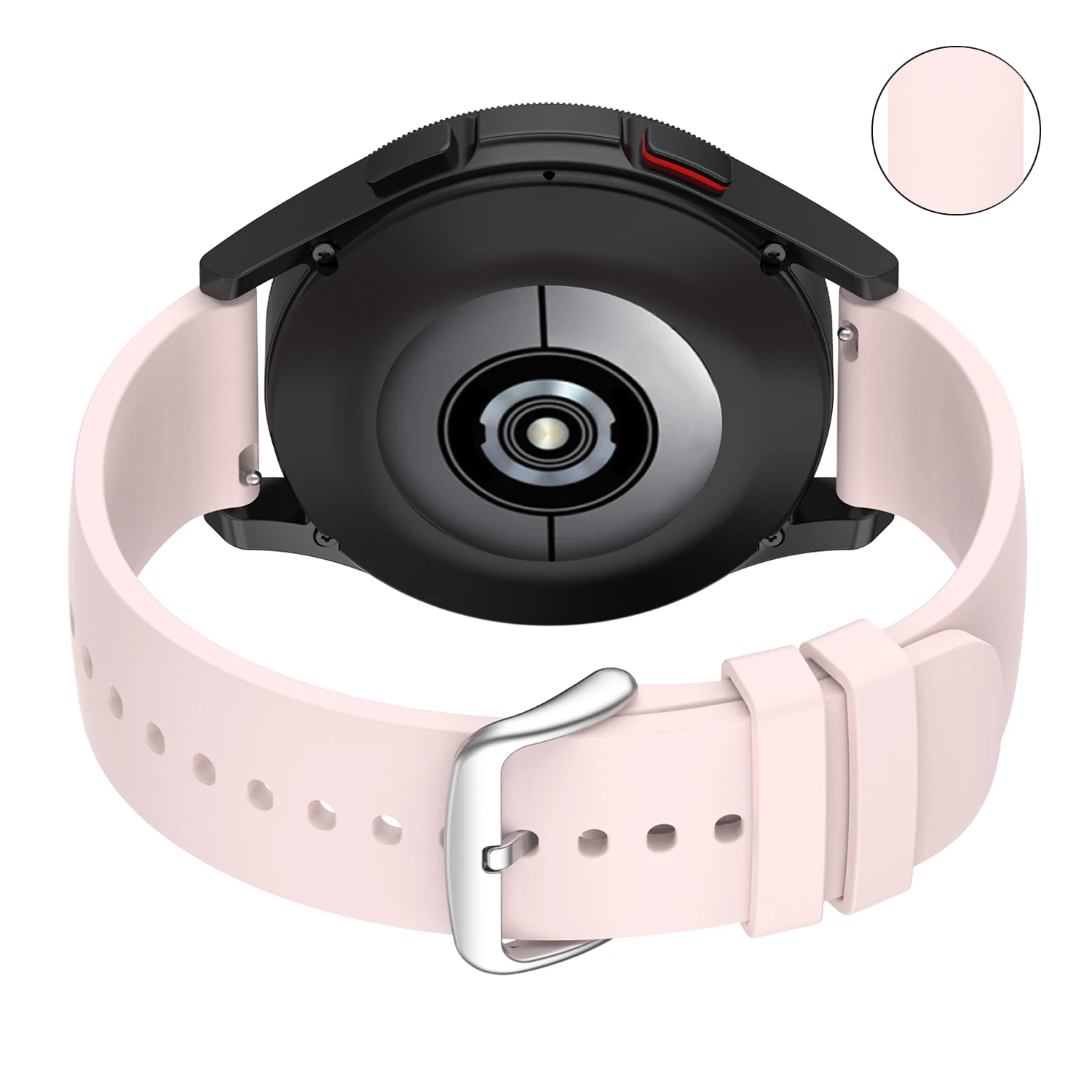 Universal Silicone Sport Watch Band, 20mm/22mm - Multiple Sizes Available