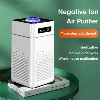 Purificador de aire de escritorio con filtro USB, purificación de iones negativos, esterilización HEPA, desodorizante, ambientador de coche portátil para el hogar, nuevo
