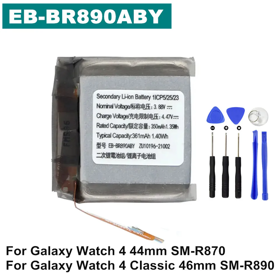 Batería de EB-BR890ABY de 361mAh para Samsung Galaxy Watch 4, 44MM