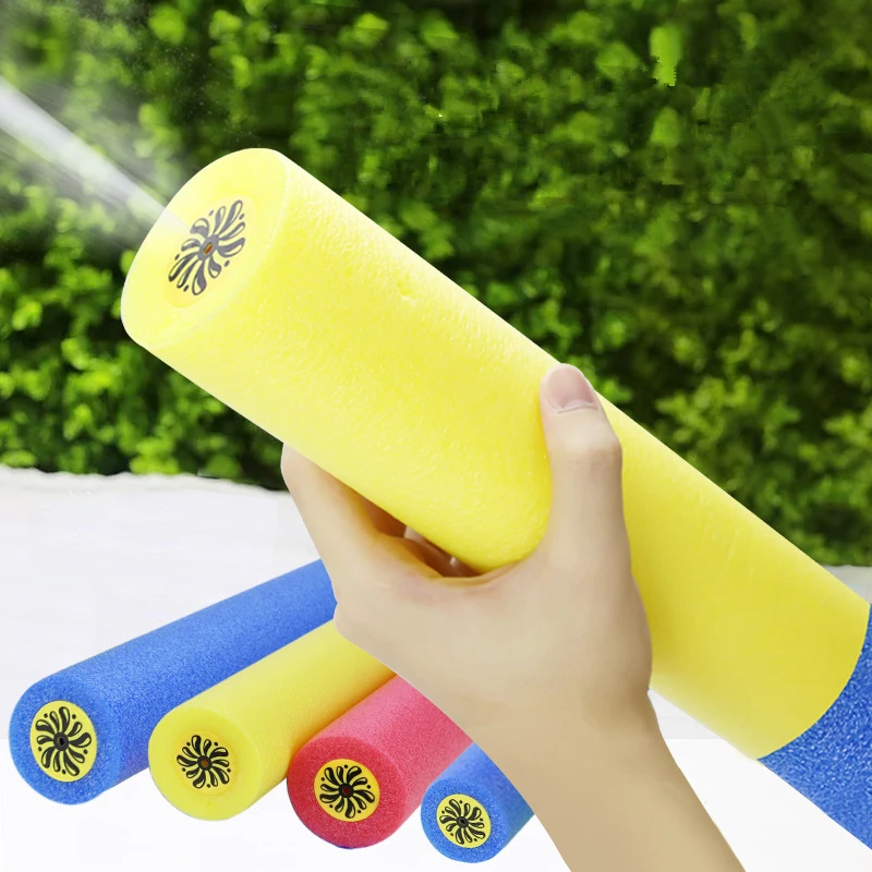 1pcs Summer EVA Water Gun Toys for Children Beach Shooting Water Gun Toy Outdoor Pull-out Pressure Water Cannon Gun Toy for Kids 3