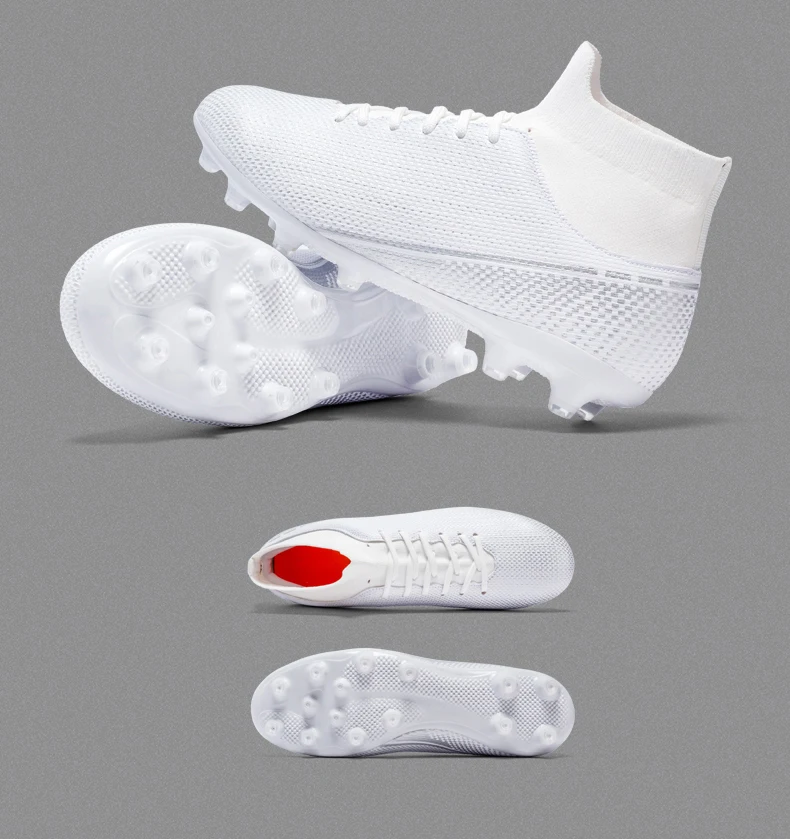 Zapatillas de fútbol para hombre y niño, botas de fútbol FG/TF para interior y exterior, para niños y niñas_voghion.com