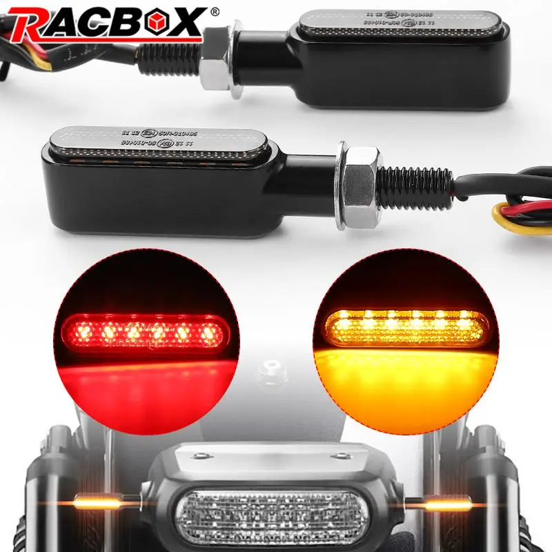 

4 шт., поворотники для мотоцикла, 12 В