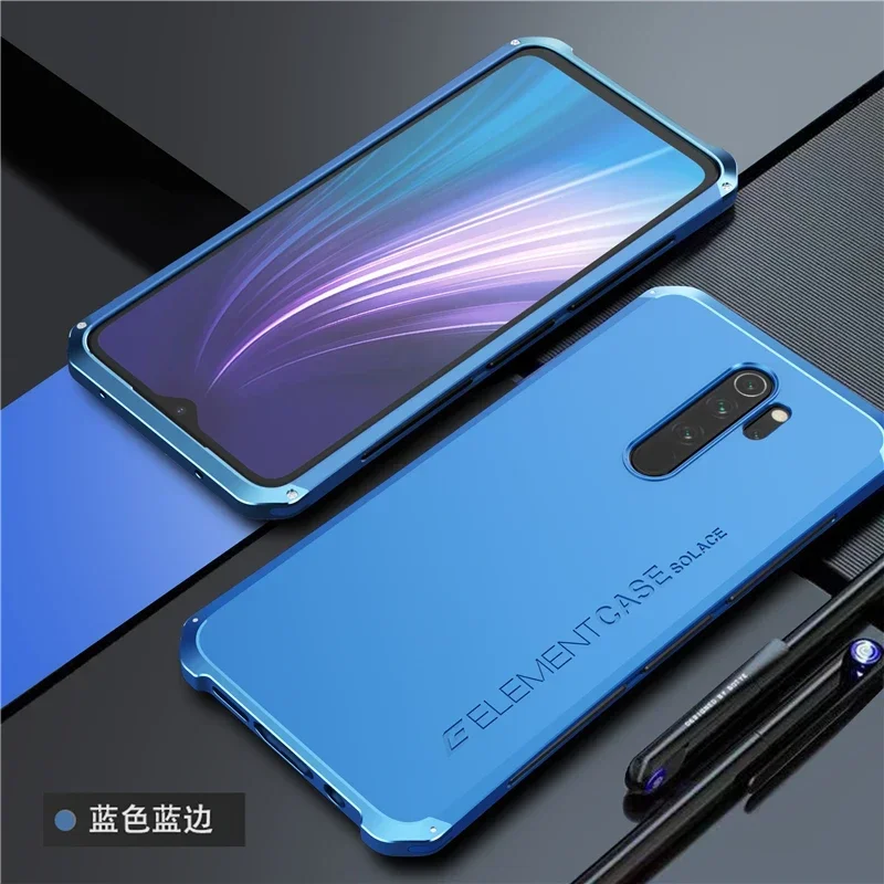 Armor Shockproof Aluminum Metal Phone Case For Xiaomi Redmi Note