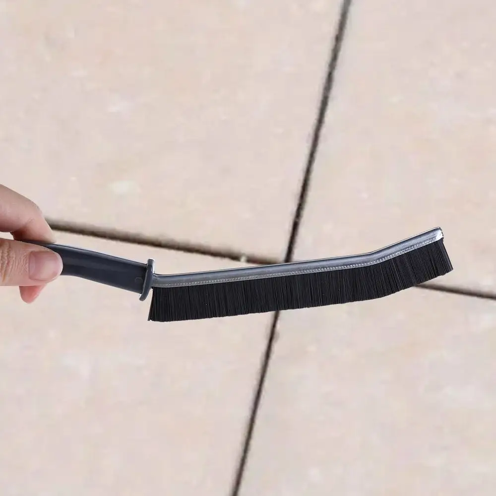 

Floor Lines/Gap Long Handle Household Durable Crevices Tile Narrow Joints Cleaning Brush Stiff Bristles Scrubber Grout Cleaner