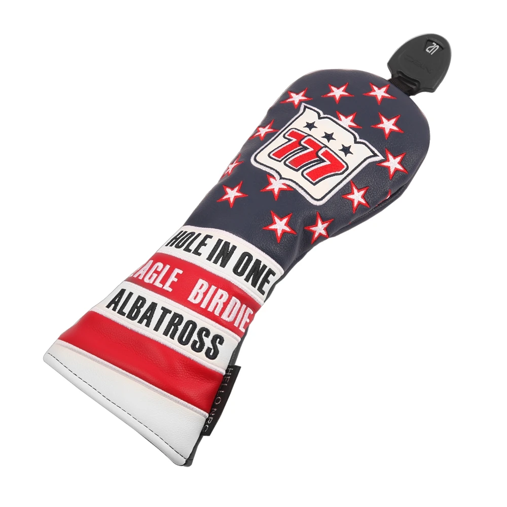 ANCLLO Set Di 4 Copricapi In Pelle PU Stile Vintage Golf Premium 1 3 5 - Foto 4