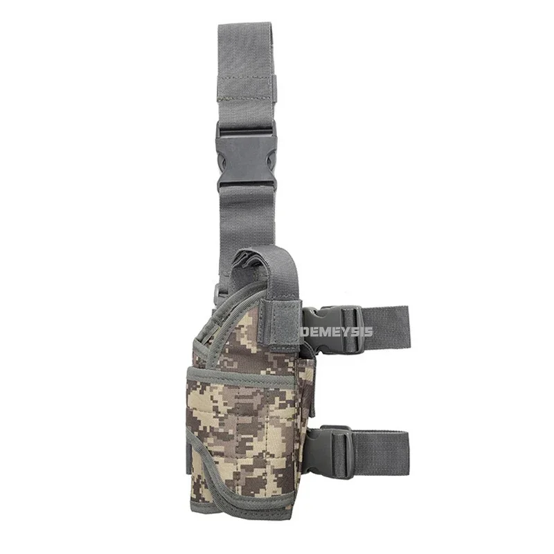 Peminkoo Drop Leg Holster Rechtshänder - Taktisches Oberschenkelholster Mit Magazintasche