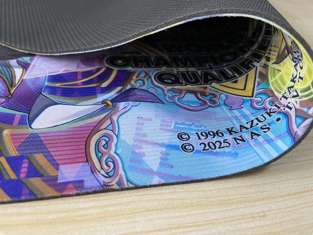 YuGiOh Playmat M∀LICE Q HEARTS OF CRYPTER Mat RED RANSOM TCG CCG