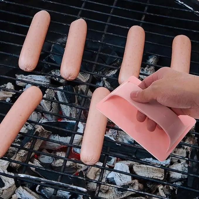 Hot Dog Slicing Hot Dogs Cutter Tools Barbecue Sausage Plastic Slicers for BBQ Outdoor Camping Grill Kitchen Gadget