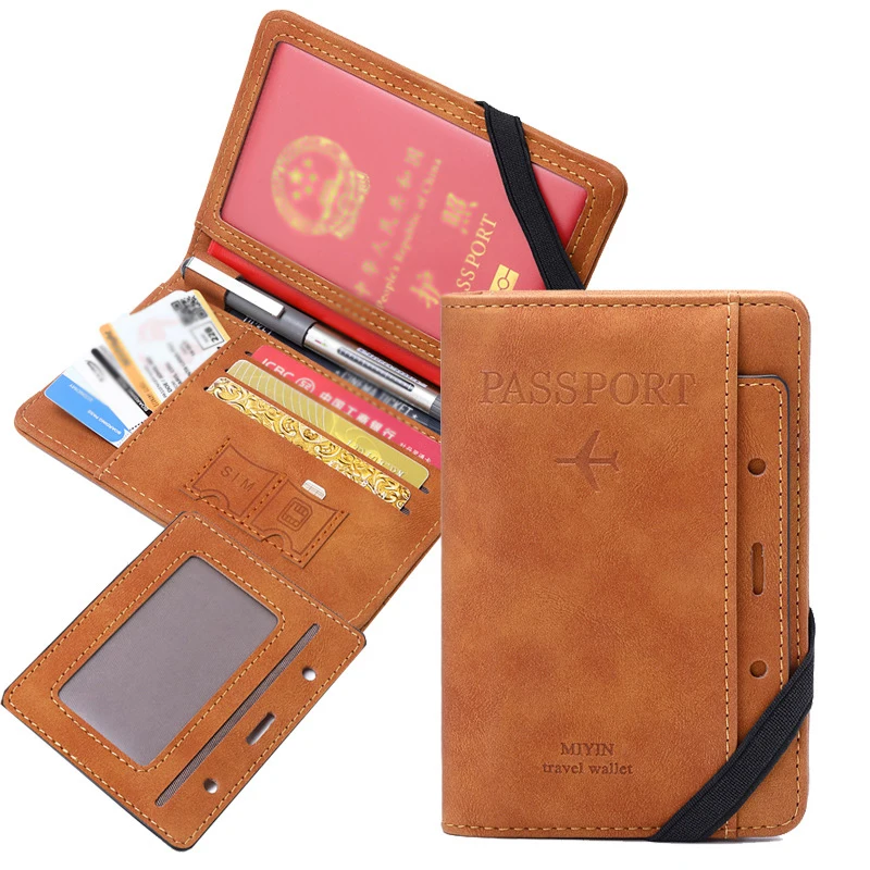 Multi function Passport Holder Travel Wallet Travel Passport Wallet