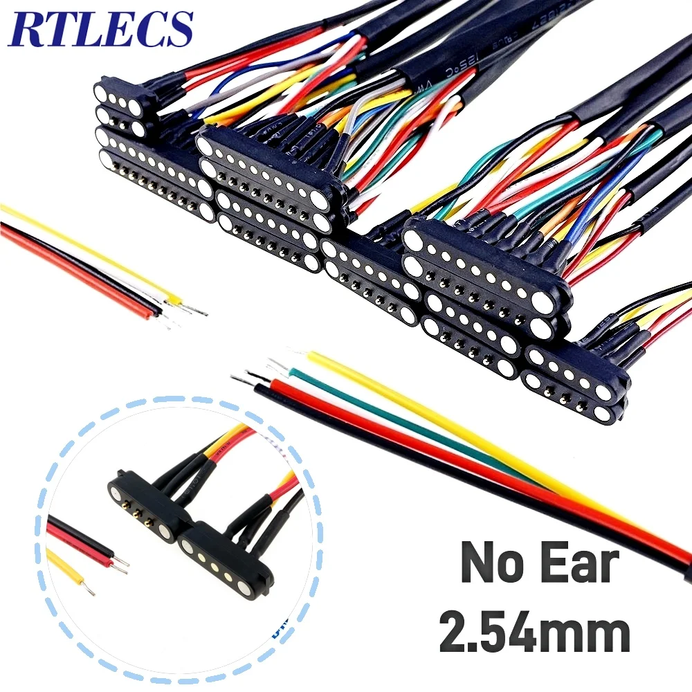 Enhanced Magnetic Pogo Pin Connector - Spring Loaded DC Power Socket