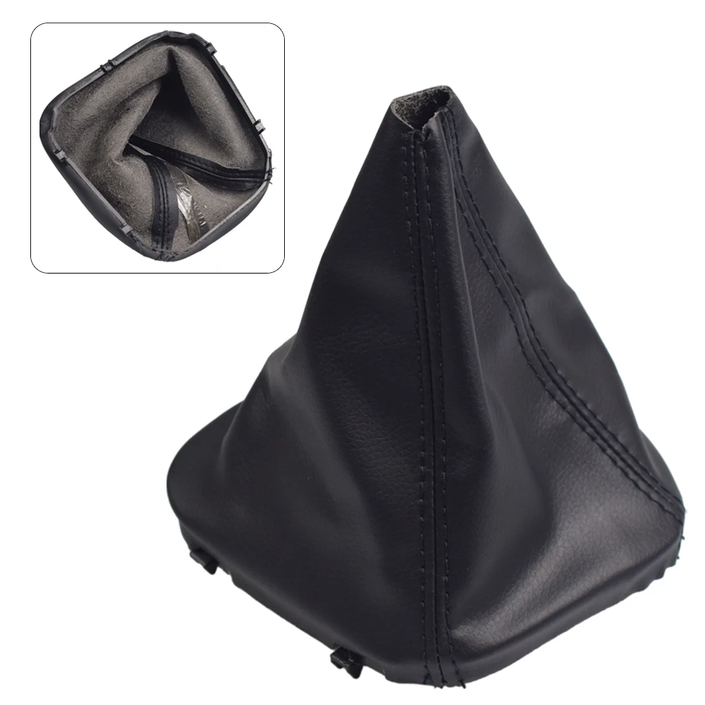 Pommeau De Levier De Vitesses En Cuir/noir/chrome Pour Mercedes Classe C W203 Et CLK C209 - Boîte Manuelle 6 Vitesses