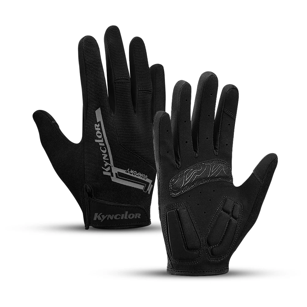 

Autumn Cycling Gloves Black Blue Red Shock Wear Resistant Breathable Touchscreen Gloves for Work MTB Motorcycle Gloves Men