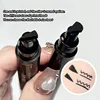Double-ended Quick-drying Eyeliner Pen Triangular Stamp Brush 2 In 1 Waterproof Lasting Non-smudge Liquid Eyeliner Hot Cosmetic 3