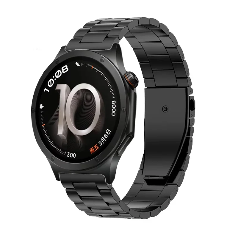Enhanced Metal Strap for Smartwatches - 18mm 20mm 22mm, Comfortable Replaceable Wristband