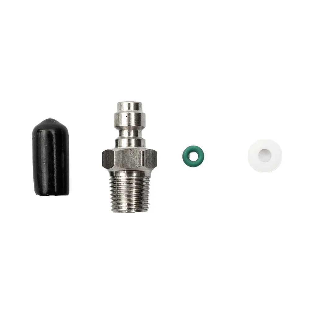 8MM Einwegventil gefüllt Schnuller Edelstahl Schnellkupplung männlich für M10 1/8NPT ////////////////////////////// – Detail 12