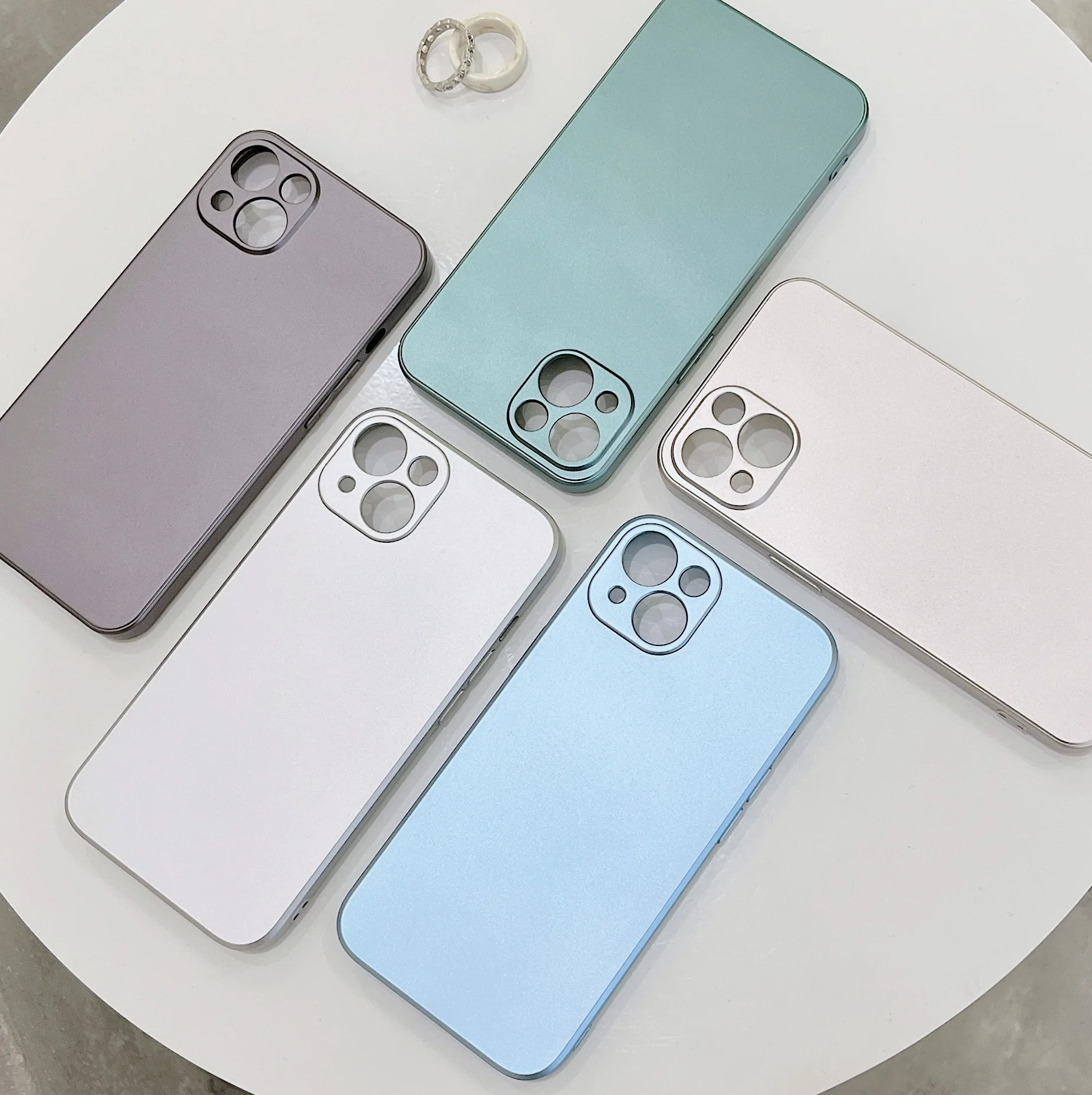Tanie Moskado metaliczny kolor etui na telefon dla iPhone 11 Pro Max 13 sklep
