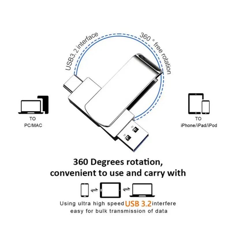 Рисунок 3 - Флеш-накопитель Lenovo 16 Тб USB 3