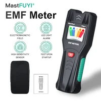 MASTFUYI 5-LED EMF Meter Magnetic Field Detector Ghost Hunting Paranormal Equipment Tester Portable Counter Professional Tester 1