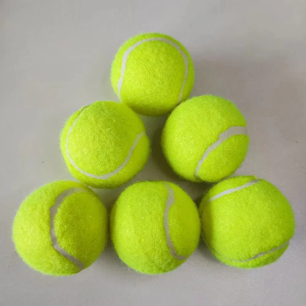 6pcs/ Pack Dog Balls Pet Tennis Toy ball Automatic Thrower Supporting Launch Bouncy Spare ball