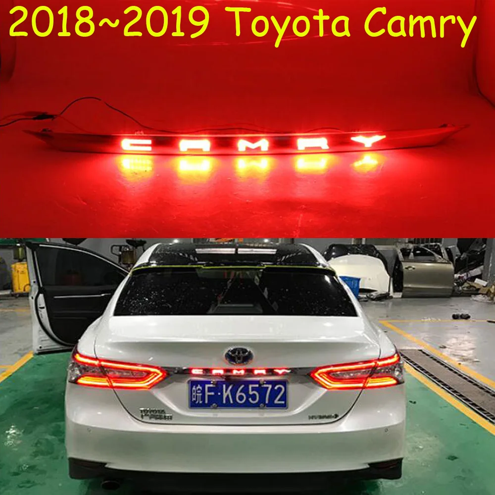 

Задний фонарь автомобильного бампера для Toyota, задний фонарь Aurion 2018 2019, светодиодный задний фонарь для Camry, задний фонарь, автомобильные аксессуары, 1 шт.