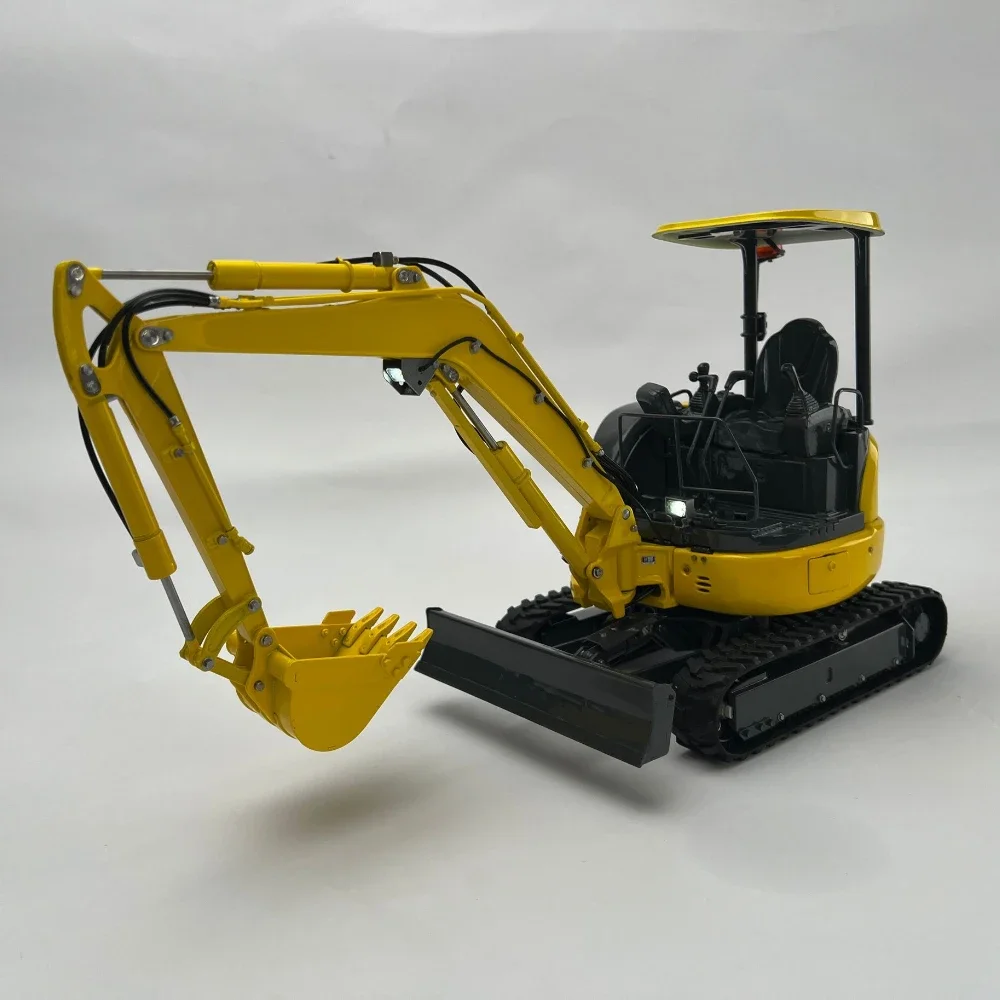 NEW LESU PC30 RC Hydraulic Excavator 1/14 RC Mini Toy Small Excavator Model 6-Way Hydraulic Directional Valve New Arrival 3