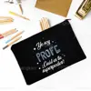 Best Teacher In The Word Spanish Print Pencil Bag School Stationery Supplies Storage Bags Travel Makeup Bag Toiletry Pouch Gifts 5