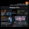 Lenovo Legion R9000X E-sports Gaming Laptop R7-7840H 16GB/32G RAM 1TB/2TB SSD GeForceRTX4060 16inch 3.2K 165Hz Game Notebook Pc 2