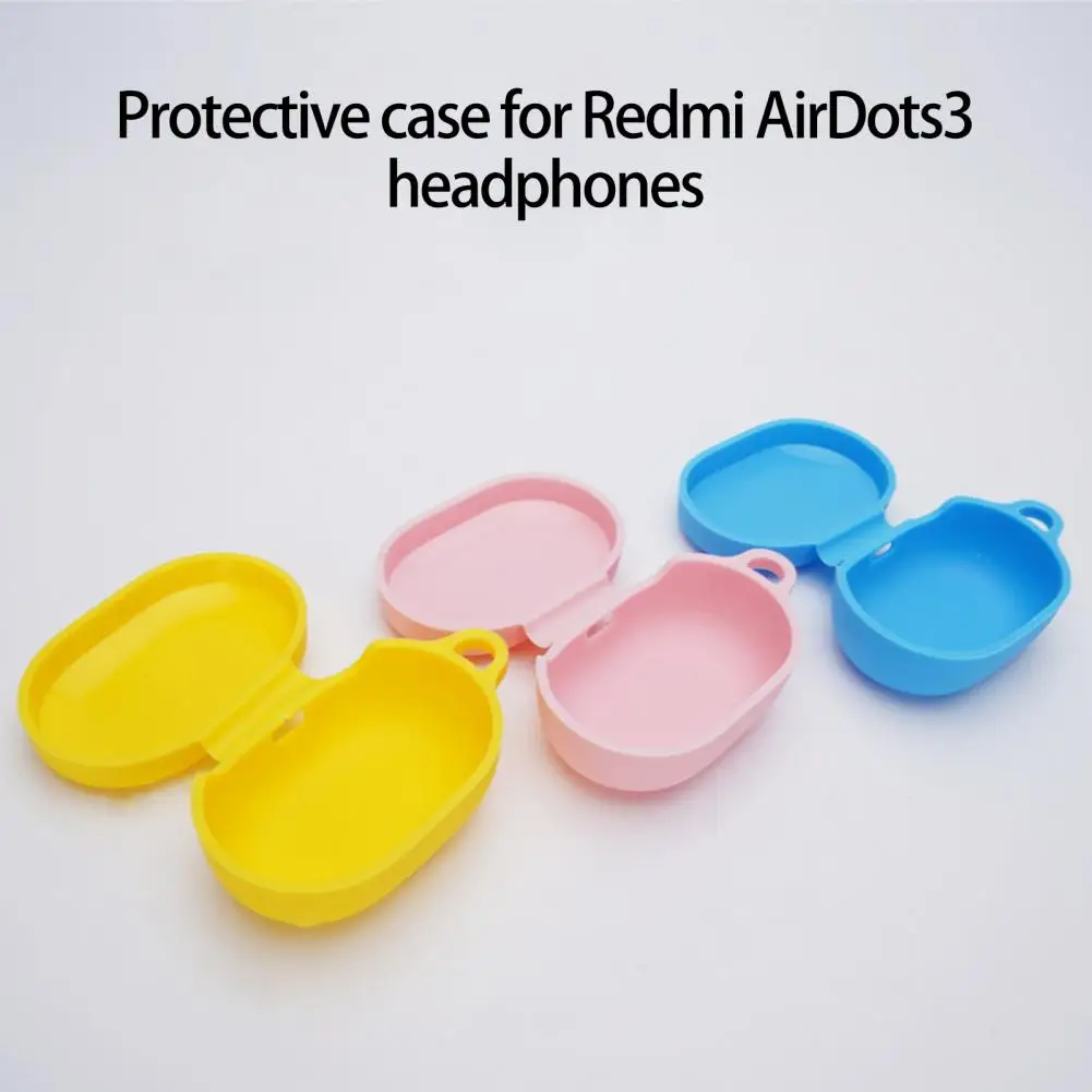 

Dirt-resistant Good Rebound Full Coverage with Hanging Buckle Earphone Case