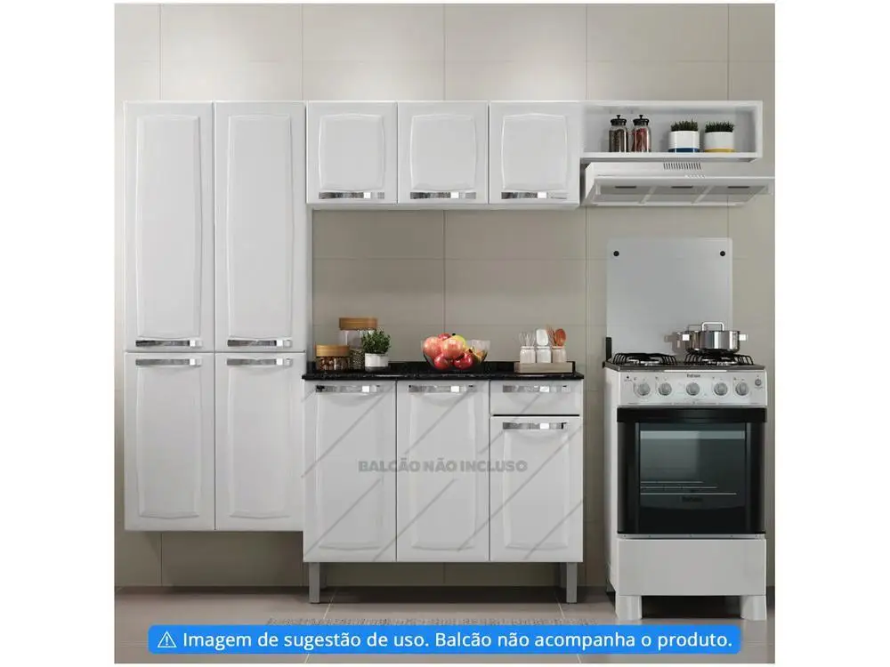 Cozinha Compacta Itatiaia Rose 3