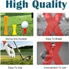 50 Pcs/Pack Professional  Golf Supplies New Golf Practice Products Golf Accessories Golf Limit Nail Plastic Ball Holder 4