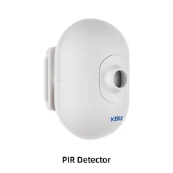 Smart Home Security System Panel with WiFi & GSM Connectivity - Supports Alexa & Tuya App, Includes Wireless Motion Sensor & Siren - UK Plug (Outdoor PIR Infrared)