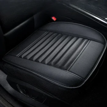 Coprisedile Universale Traspirante per Auto, Cuscino per Sedile Anteriore, Tappetino Antiscivolo in Pelle PU per Tutte le Stagioni