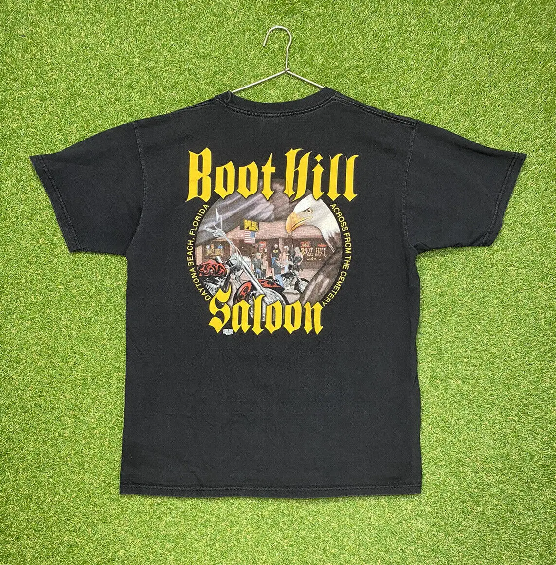 Boot Hill Saloon T-Shirt Daytona Beach Bike Week 2002 Mens Taglia Xl Extra Large